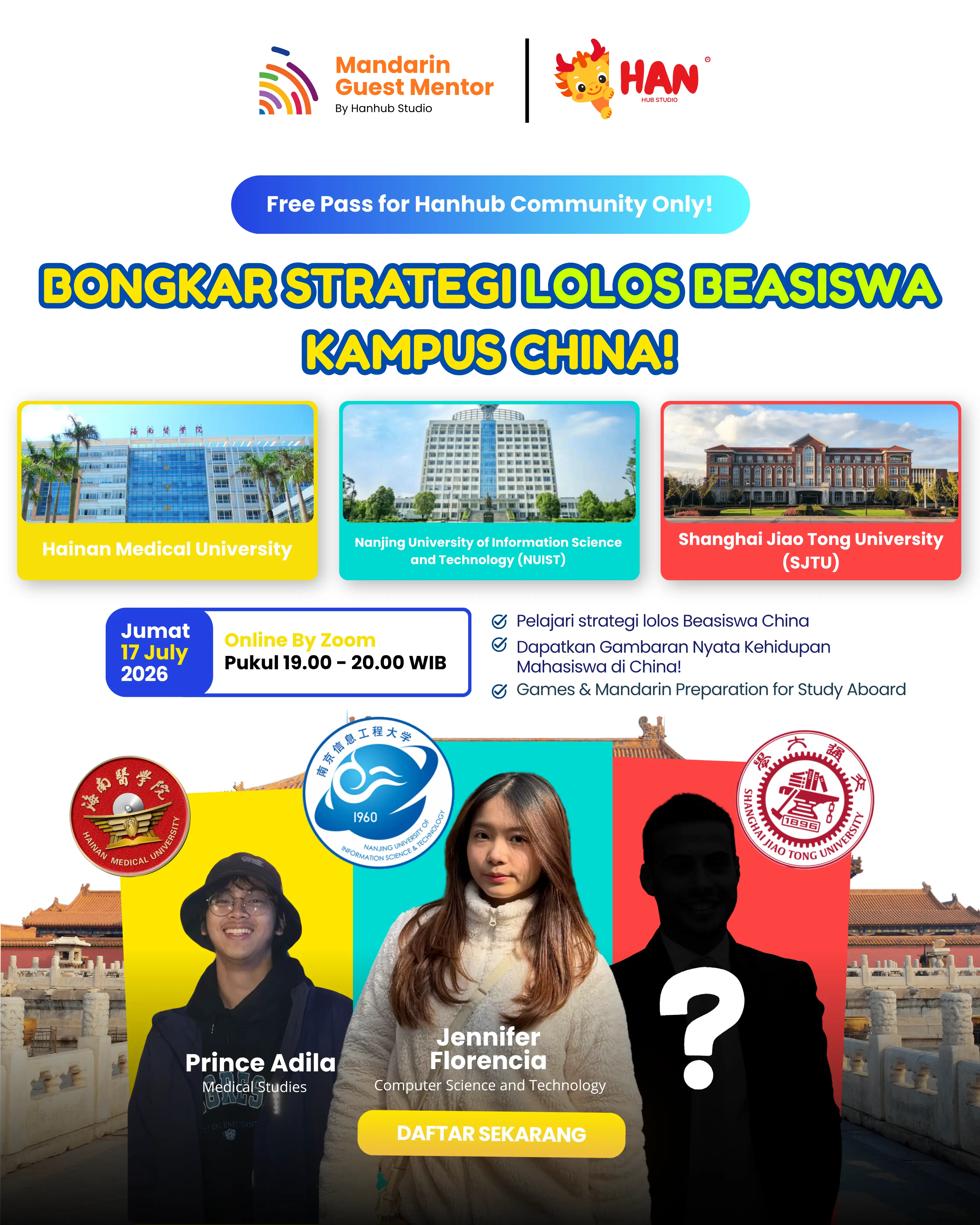 Kegiatan belajar Mandarin bersama Hanhub